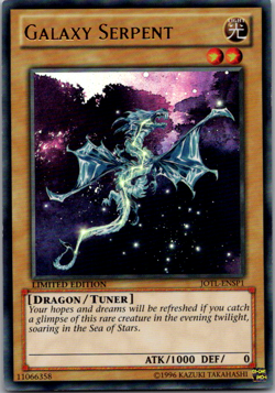 JOTL-ENSP1 Galaxy Serpent Ultra Rare Limited Edition LP Yugioh Card - Image 3