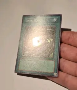 Yugioh Dark Hole LOB-052 Super Rare LP - Image 3
