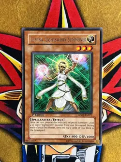 Lumina, Lightsworn Summoner LODT-EN021 Rare 1st Edition VLP Yugioh Card - Image 3