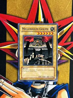 TP7-EN018 Millennium Golem Common Tournament Pack 7 VLP Yugioh Card - Image 1