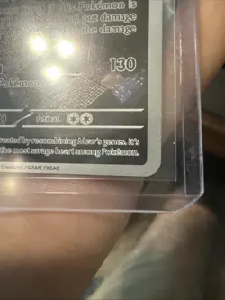 Mewtwo Black Star Promo 052 SVPEN Full Art 151 Pokemon Card - Image 5