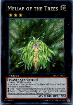 SHSP-EN055 Meliae Of The Trees Secret Rare 1st Edition VLP Yugioh Card - Image 3