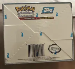 Topps 1999 Pokemon The First Movie Booster Box Blue Logo - Sealed 752 "rainbow"  - Image 6