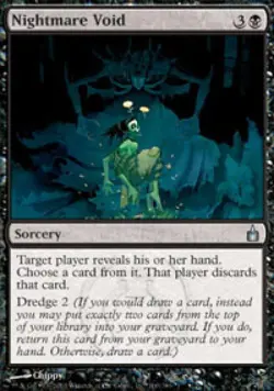 Nightmare Void -Foil Light Play MTG Ravnica - Image 1