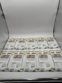 Pokemon TCG Brilliant Stars Sleeved Booster Pack Lot Of 10 - Brand New Sealed - Image 2