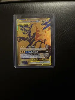 Pikachu & Zekrom GX SM248 Holo Card Near Mint Condition - Image 1