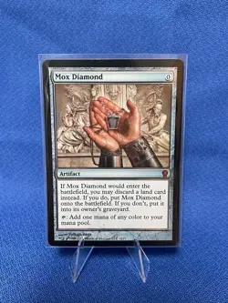 Mox Diamond, MTG Foil Holo Card, From the Vault: Relics, Close To NM! - Image 1