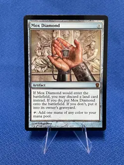 Mox Diamond, MTG Foil Holo Card, From the Vault: Relics, Close To NM! - Image 4
