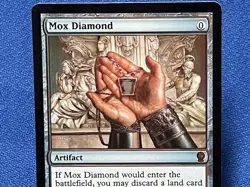 Mox Diamond, MTG Foil Holo Card, From the Vault: Relics, Close To NM! - Image 9