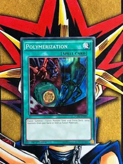 FUEN-EN049 Polymerization Super Rare 1st Edition NM Yugioh Card - Image 1