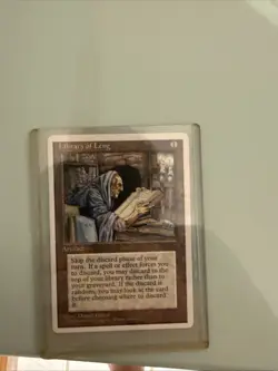 MTG Library of Leng Alternate 4th Edition Regular Uncommon - Image 1