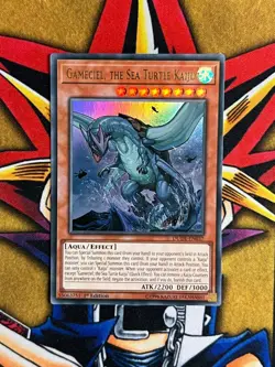 DUDE-EN037 Gameceil, The Sea Turtle Kaiju Ultra Rare 1st Edition NM Yugioh Card - Image 3