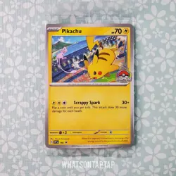 Pokemon Card Pikachu SVP 190 Black Star Promo World Championships 2024 Sealed - Image 1