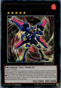 MP14-EN029 Number C105: Battlin' Boxer Comet Cestus Ultra Rare LP Yugioh Card - Image 1