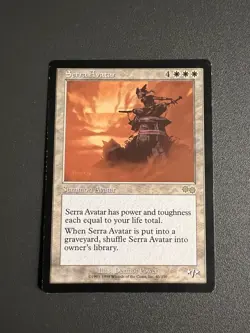 Magic the Gathering MTG - Urza's Saga: Serra Avatar Rare Card #45 MP White - Image 1