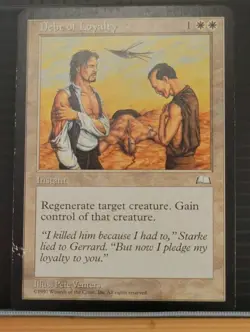 mtg DEBT OF LOYALTY MP Weatherlight Reserve List -Argo- - Image 3