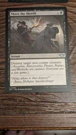 MTG 4x Playset - Shoot the Sheriff -  Outlaws of Thunder Junction #0106 - LP-NM - Image 2