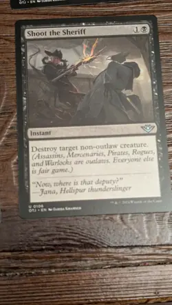 MTG 4x Playset - Shoot the Sheriff -  Outlaws of Thunder Junction #0106 - LP-NM - Image 3