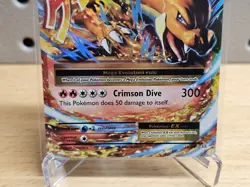 2016 Pokemon TCG Evolutions M Charizard EX Holo Ultra Rare 13/108 (LP Excellent) - Image 3