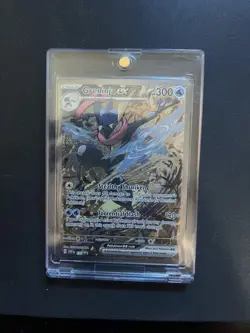 Pokemon TCG Greninja EX SVP 132 Shrouded Fable Black Star Promo Illustration NM - Image 1