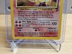 2000 Pokemon TCG Base Set 2 Unlimited Holo Rare Charizard 4/130 (MP Very Good) - Image 3