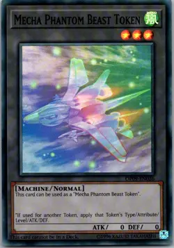 OP09-EN026 Mecha Phantom Beast Toker Super Rare Unl Edition NM Yugioh Card (C) - Image 1