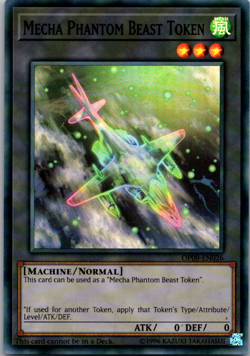 OP09-EN026 Mecha Phantom Beast Toker Super Rare Unl Edition NM Yugioh Card (B) - Image 3