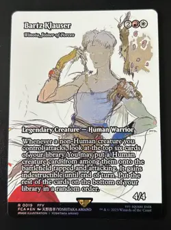 MTG Final Fantasy Bartz Klauser - Winota Joiner of Forces Showcase Foil Magic NM - Image 1