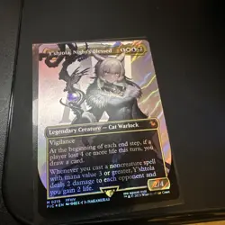 MTG Final Fantasy  Y'SHTOLA NIGHT'S BLESSED 0215 SURGE FOIL MYTHIC RARE - Image 3