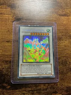 Yugioh English Stardust Dragon TDGS-EN040 Ghost Rare Unlimited 055ðŸ”¥MP HP+ðŸ”¥ - Image 1