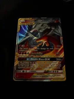 Pokemon Reshiram & Charizard GX Tag Team Card Near Mint 20/214 - Image 1
