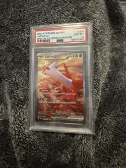 LATIAS EX 2024 Pokemon SSP EN Special Illustration Full Art Rare PSA 10 239/191 - Image 1