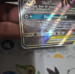 Pokemon English Card Sun & Moon Promo Umbreon Darkrai GX SM241 Full Art - Image 6