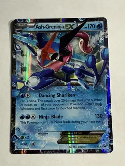 Pokemon Card - Ash-Greninja EX - XY133 - XY Promo - Image 1
