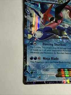 Pokemon Card - Ash-Greninja EX - XY133 - XY Promo - Image 2