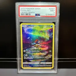 Pokemon 2023 Keldeo GG07 Full Art Galarian Gallery Crown Zenith PSA 9 - Image 1