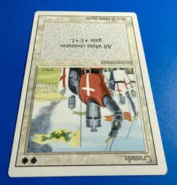 1 Banned Crusade | Revised Edition (3ED) | Magic MTG | 1994 | NM Near Mint - Image 7