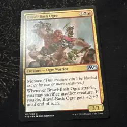 MTG Brawl-Bash Ogre Core Set 2019 213/280 Regular Uncommon - Image 1