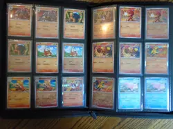 Pokemon Scarlet & Violet Base NEAR COMPLETE (MISSING 1) Master Set + Some Promos - Image 5