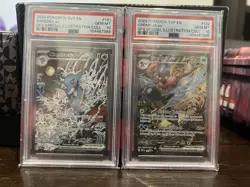 Pokemon Black Star Kingdra ex #131 and Greninja ex #132 PSA 10 SEQUENTIAL SET - Image 1