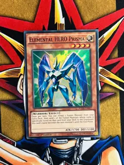 FUEN-EN047 Elemental HERO Prisma Super Rare 1st Edition NM Yugioh Card - Image 1