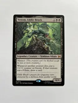 Venom, Eddie Brock NM Marvel's Spider-Man: Eternal-Legal Regular MTG - Image 1