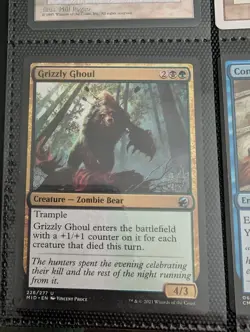 1x Grizzly Ghoul NM Eng MTG - Midnight Hunt (G) - Image 1