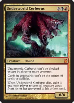 1 x Underworld Cerberus - Theros - NM-Mint - MTG - Image 1