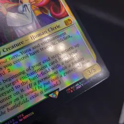Error Card Mtg Spirah'S Hope Yuna Foil Stamping Prerelease English - Image 3