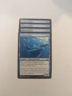 (4) Phase Dolphin *PLAYSET* Ikoria: Lair of Behemoths Regular NM MTG - Image 1