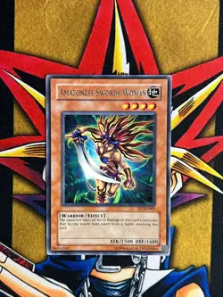 TP7-EN007 Amazoness Swords Woman Rare Tournament Pack 7 VLP Yugioh Card - Image 3