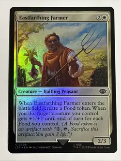 MTG Lord of the Rings Eastfarthing Farmer Foil 0008 NM - Image 1