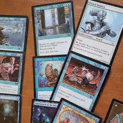 Azami's Blue WIZARDS Tribal Magician Sorcerer ***COMMANDER DECK*** 100 MTG Cards - Image 12