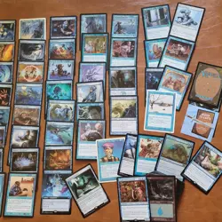 Azami's Blue WIZARDS Tribal Magician Sorcerer ***COMMANDER DECK*** 100 MTG Cards - Image 2